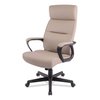 Alera Oxnam High-Back Task Chair, Up to 275 lbs, 17.56" to 21.38" Seat Height, Tan Seat/Back, Black Base ALEON41B59